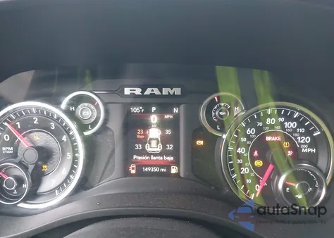 2019 Ram 1500 Big Horn/Lone Star from USA, damaged, VIN 1C6SRFFTXKN742437